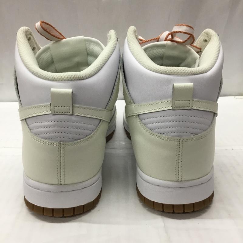 ナイキ NIKE スニーカー スニーカー DD1869 109 WMNS DUNK HIGH 27.5cm 箱有 27.5cm ロゴ、文字 白 / ホワイト / X アイボリー / アイボリー /  メンズ USED 古着 中古 10111972