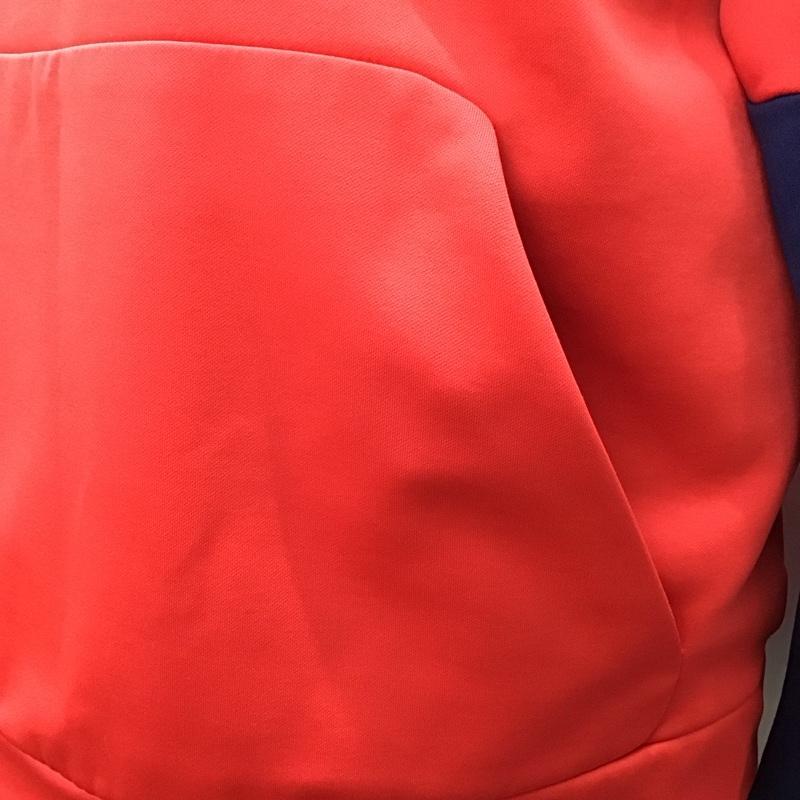ナイキ NIKE パーカー 長袖 694098-696 M 無地 赤 / レッド / X 紺 / ネイビー /  メンズ USED 古着 中古 10122043