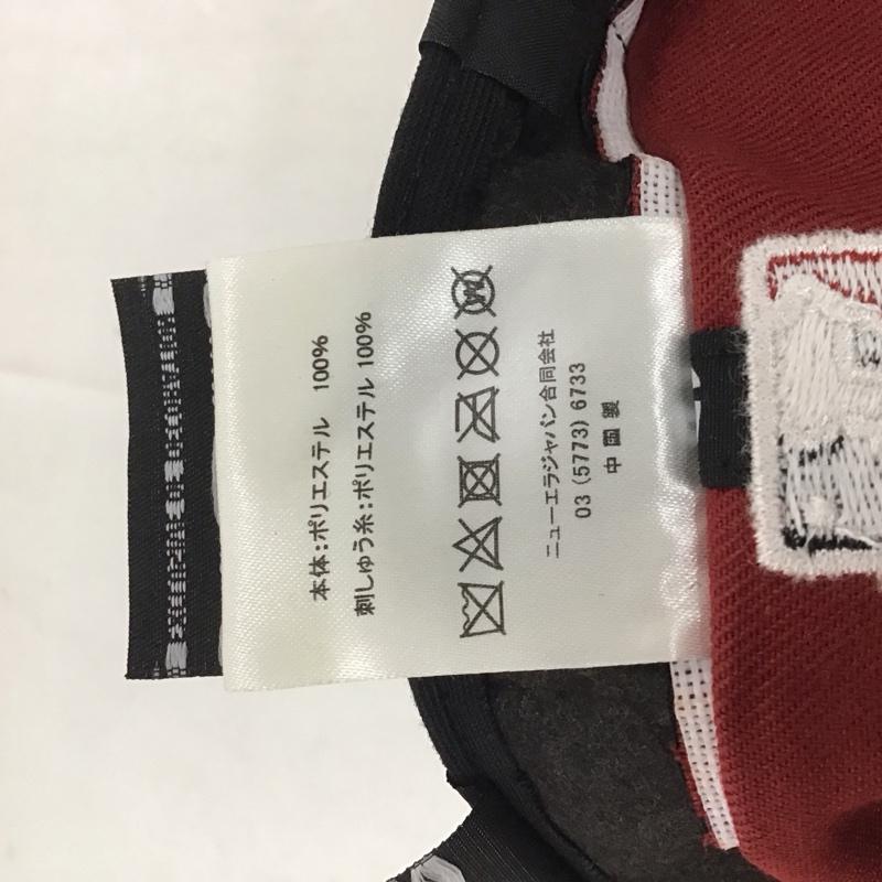 ニューエラ NEW ERA 帽子 キャップ 59FIFTY MLB ロゴ、文字 黒 / ブラック / X 赤 / レッド /  メンズ USED 古着 中古 10132438