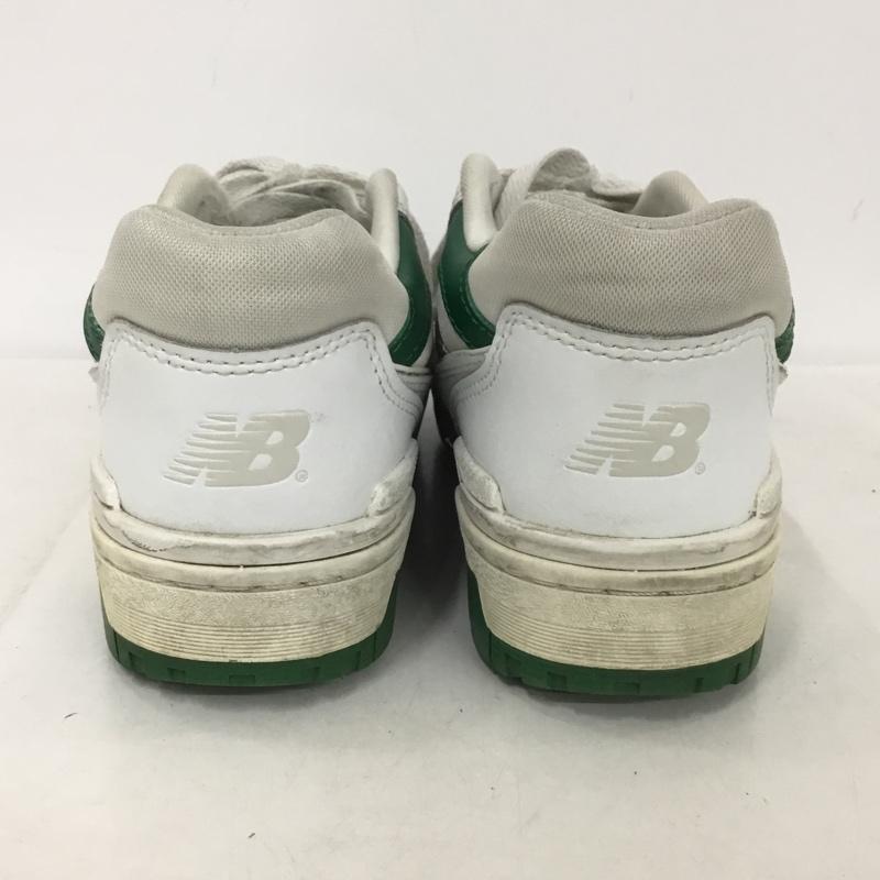 ニューバランス New Balance スニーカー スニーカー BB550 SWB 23cm 23.0cm ロゴ、文字 白 / ホワイト / X 緑 / グリーン /  レディース USED 古着 中古 10136935