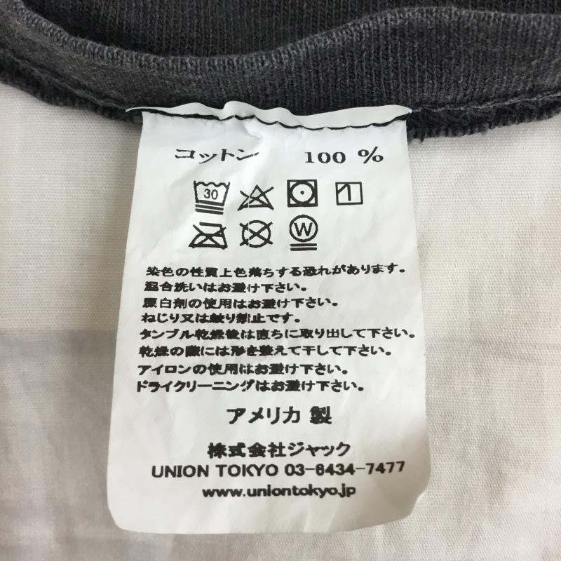 ユニオン UNION Tシャツ 半袖 Union Original Console S/S Tee Black IV 4 ロゴ、文字 黒 / ブラック /  メンズ USED 古着 中古 10149684