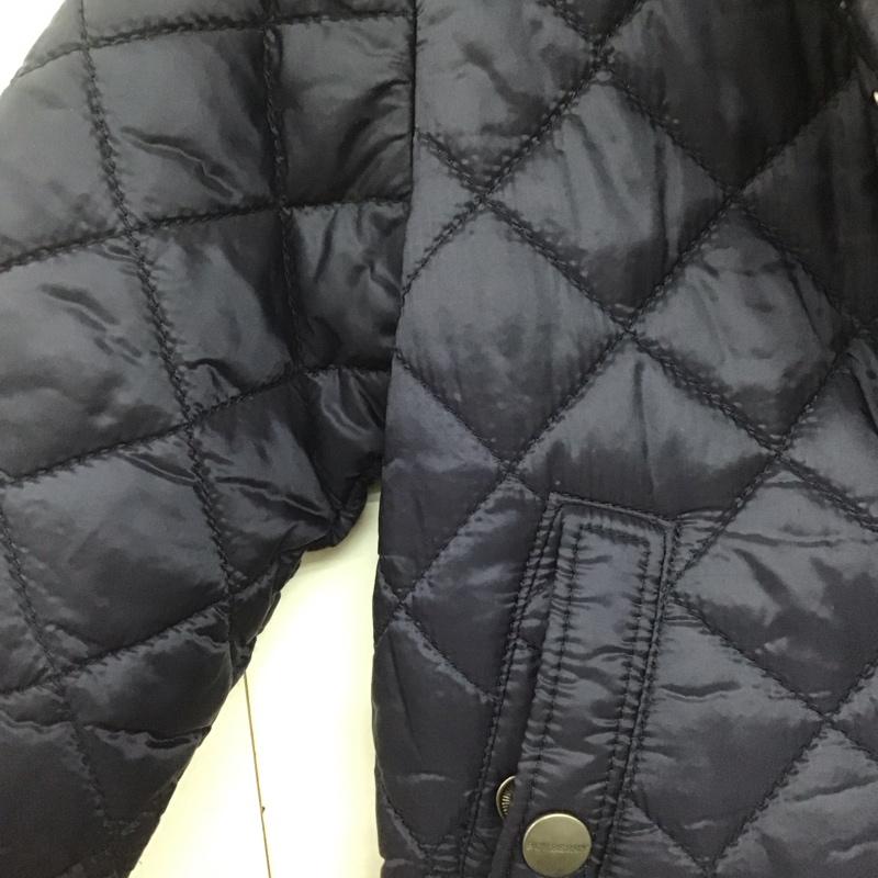 バーバリー BURBERRY ジャケット、上着 ジャケット、ブレザー キルティングジャケット アウター 110cm 無地 紺 / ネイビー /  ボーイズ USED 古着 中古 10147225