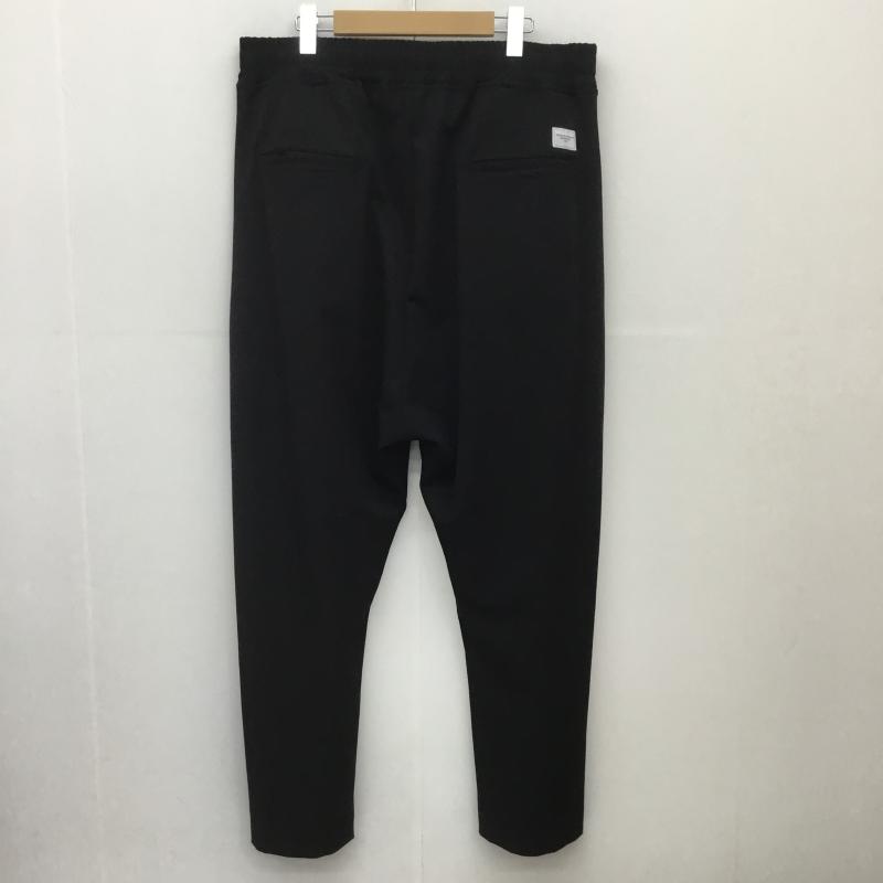 ゴッドセレクショントリプルエックス GOD SELECTION XXX ボトムス ボトムス イージーパンツ XL 無地 黒 / ブラック /  メンズ USED 古着 中古 10106153