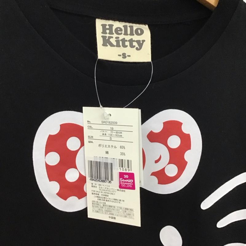 古着 USED Tシャツ 半袖 ハローキティ S プリント X キャラクター 黒 / ブラック /  レディース USED 古着 中古 10147706