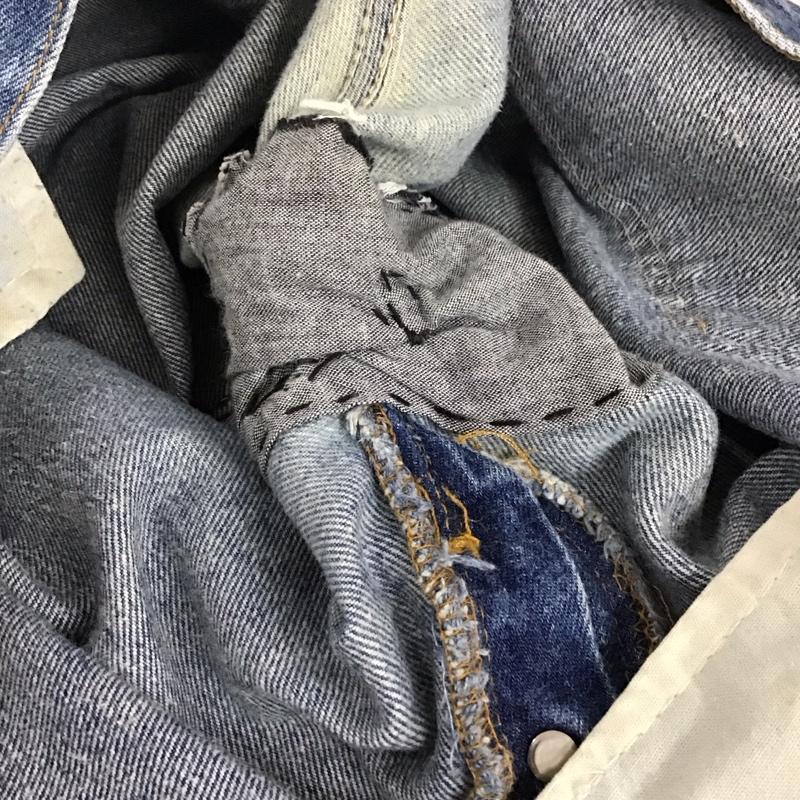 リーバイス Levi s パンツ デニム、ジーンズ デニムパンツ ストレートパンツ ワイドパンツ カジュアルパンツ 38 無地 インディゴ / インディゴ /  メンズ USED 古着 中古 10121032