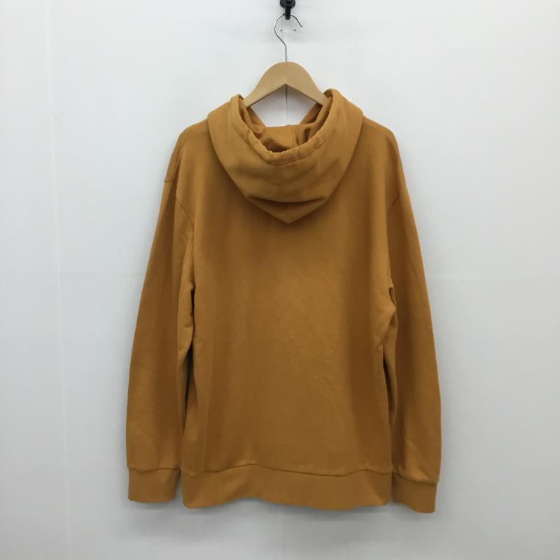 カーハートダブリューアイピー Carhartt WIP パーカー 長袖 Carhartt WIP Hooded Scrawl Sweat L ロゴ、文字 マスタード / マスタード /  メンズ USED 古着 中古 10122367
