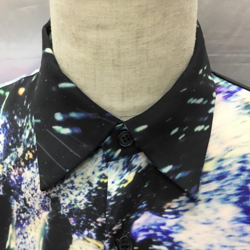 ハレ HARE シャツ、ブラウス 長袖 HA020013LE HARE × 攻殻機動隊 Patterned Drape Shirt D929 FREE プリント マルチカラー / マルチカラー /  メンズ USED 古着 中古 10111850