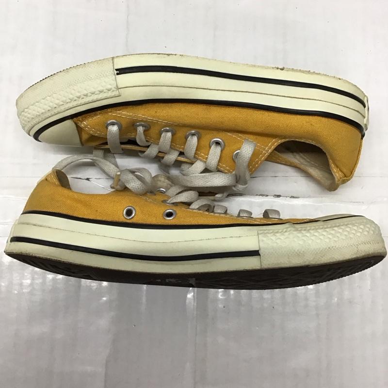 コンバース CONVERSE スニーカー スニーカー 23.5cm 6X 05 11 02 1R449 ローカット 23.5cm 23.5cm ロゴ、文字 黄 / イエロー / X オフホワイト / オフホワイト /  レディース USED 古着 中古 10118777