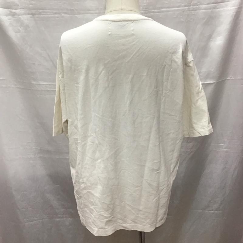 ビーミング バイ ビームス B:MING by BEAMS Tシャツ 半袖 半袖カットソー プリントTシャツ クルーネックカットソー lions L ロゴ、文字 白 / ホワイト /  メンズ USED 古着 中古 10116179