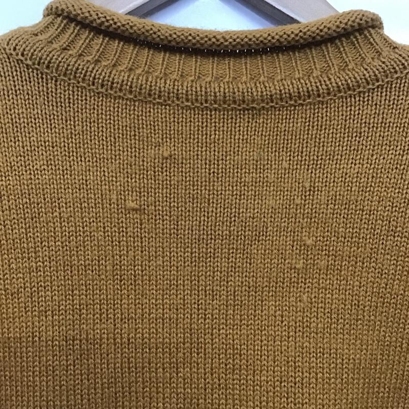 古着 USED ニット、セーター 長袖 長袖ニットカットソー クルーネック セーター プリント マルチカラー / マルチカラー /  メンズ USED 古着 中古 10144779