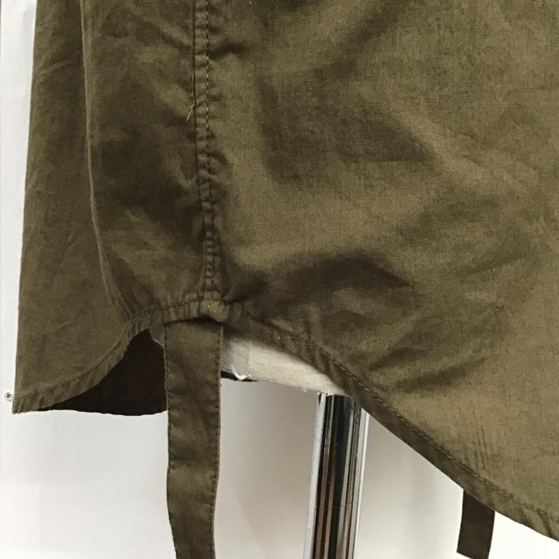 スタンプド STAMPD シャツ、ブラウス 長袖 L 無地 茶 / ブラウン /  メンズ USED 古着 中古 10108061