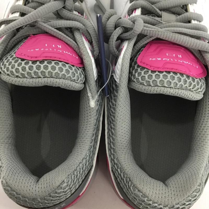 ヨネックス YONEX スニーカー スニーカー SHT103 テニスシューズ パワークッション103 箱有 23.5cm 23.5cm ロゴ、文字 白 / ホワイト / X 灰 / グレー / X 桃 / ピンク /  レディース USED 古着 中古 10147965