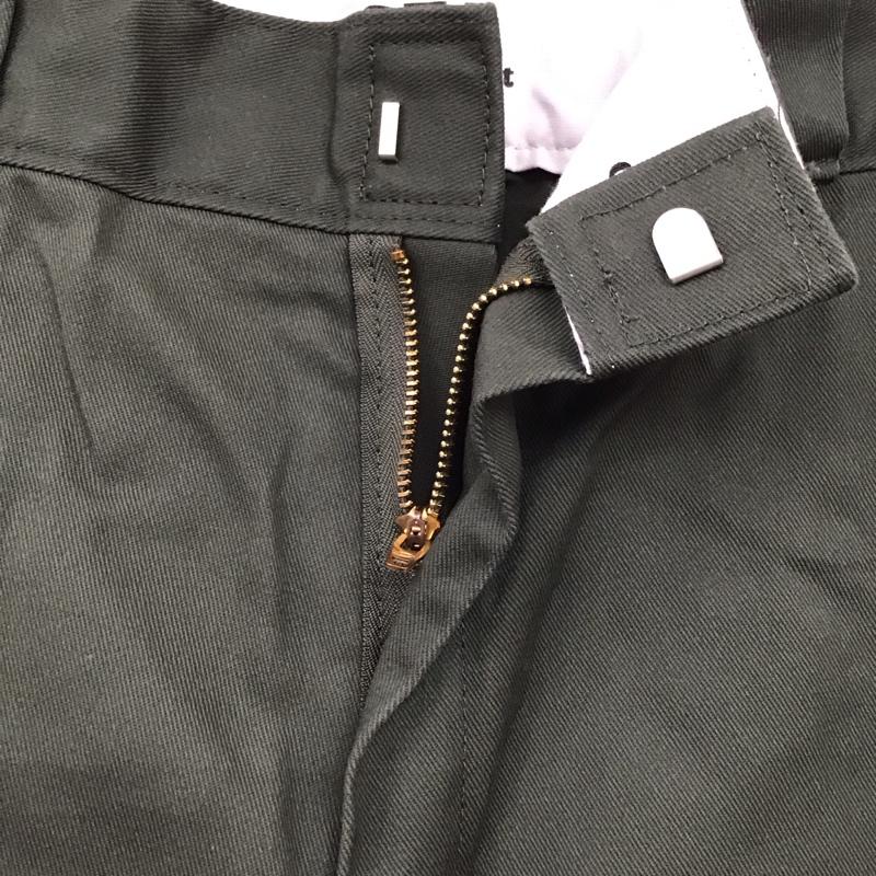 ディッキーズ Dickies パンツ ワークパンツ、ペインターパンツ ワークパンツ ワイドパンツ カジュアルパンツ 34 無地 カーキ / カーキ /  メンズ USED 古着 中古 10122707