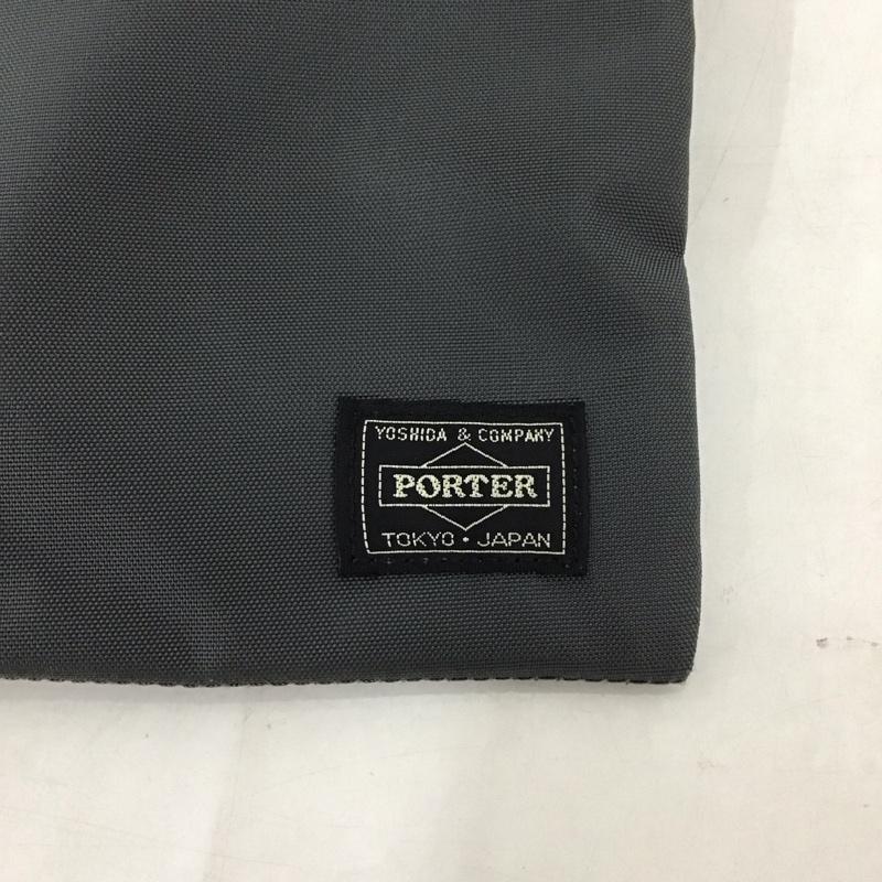 ポーター PORTER ショルダーバッグ ショルダーバッグ サコッシュ JOIN ロゴ、文字 灰 / グレー /  メンズ USED 古着 中古 10141066