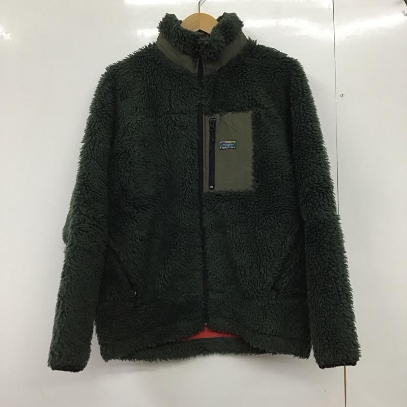 フリークスストア FREAK S STORE ジャケット、上着 ジャケット、ブレザー ジップアップジャケット ボアジャケット アウター S ロゴ、文字 緑 / グリーン /  メンズ USED 古着 中古 10145980
