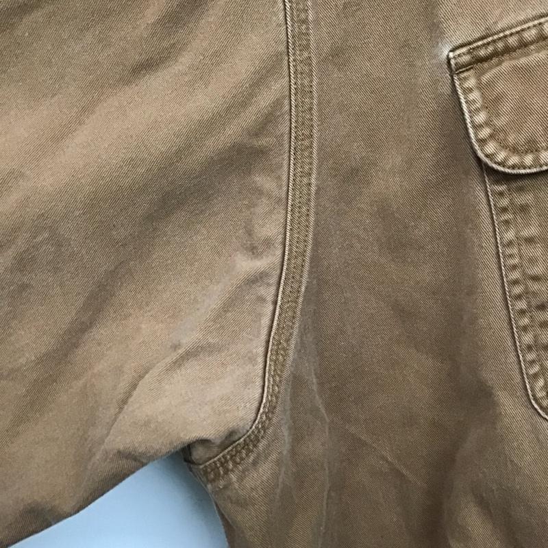 カーハート Carhartt シャツ、ブラウス 長袖 ボタンダウンシャツ 無地 茶 / ブラウン /  メンズ USED 古着 中古 10128545