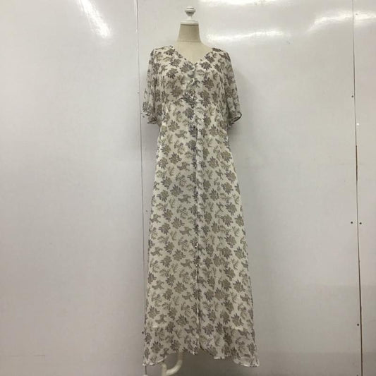 ミスティック mystic ワンピース ロングスカート FREE 総柄 X 花柄 白 / ホワイト /  レディース USED 古着 中古 10108659