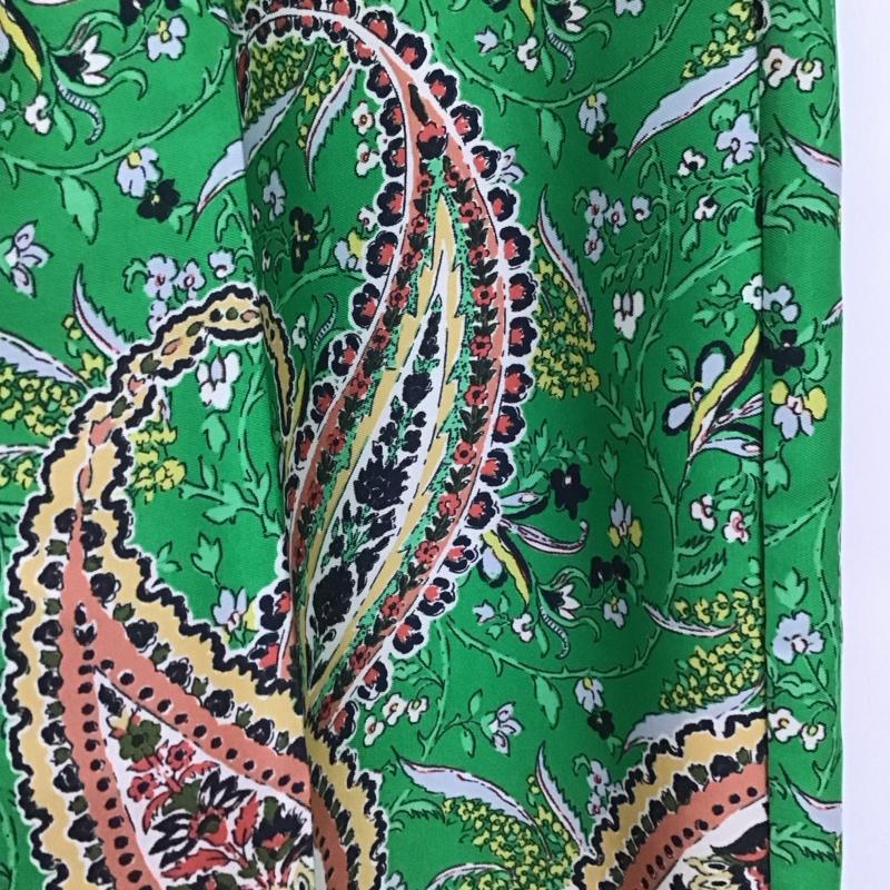 ザラ ZARA ボトムス ボトムス 2760 318 330 ワイドパンツ M ペイズリー マルチカラー / マルチカラー /  レディース USED 古着 中古 10123056