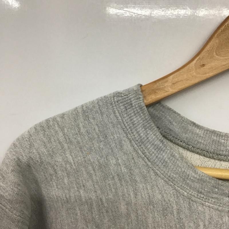 チャンピオン Champion トレーナー 長袖 長袖トレーナー スウェット クルーネック プルオーバー 90s 古着 XL ロゴ、文字 灰 / グレー /  メンズ USED 古着 中古 10144271