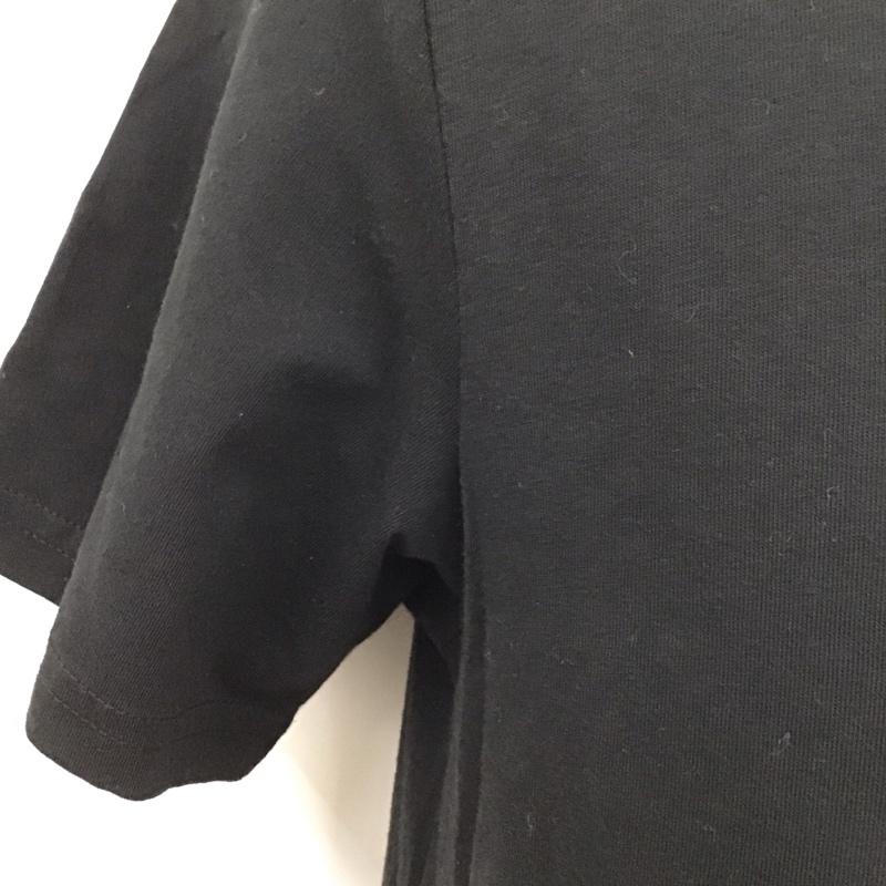 ザノースフェイス THE NORTH FACE Tシャツ 半袖 4m68 ロゴTシャツ 半袖カットソー プリントTシャツ S ロゴ、文字 黒 / ブラック /  メンズ USED 古着 中古 10123985