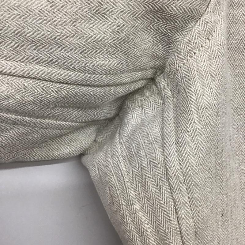 ハバーザック HAVERSACK パンツ スラックス スラックスパンツ ワイドパンツ センタータックパンツ XL 無地 ベージュ / ベージュ /  メンズ USED 古着 中古 10142373