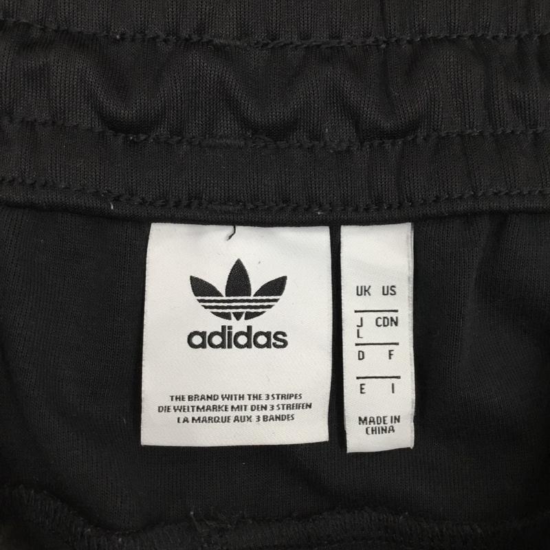 アディダス adidas パンツ ワークパンツ、ペインターパンツ dn8039 クロップドパンツ カジュアルパンツ ジャージ L ロゴ、文字 黒 / ブラック /  メンズ USED 古着 中古 10121948