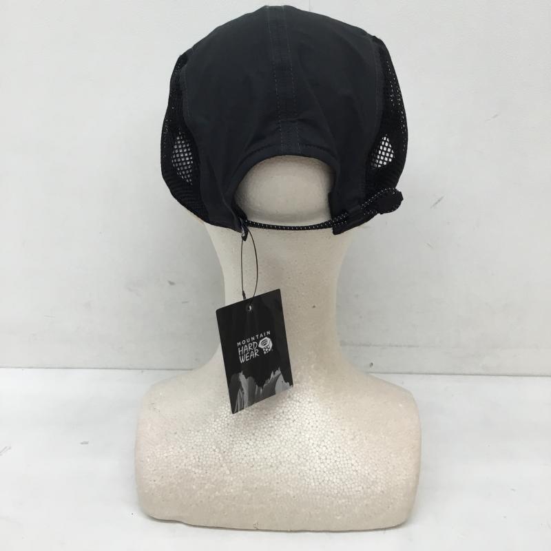 マウンテン ハード ウェアー MOUNTAIN HARDWEAR 帽子 キャップ OE5016-004　アエアシェルキャップ ロゴ、文字 黒 / ブラック /  メンズ USED 古着 中古 10135649