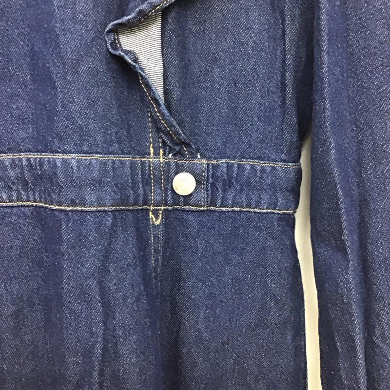 ザラ ZARA ワンピース ロングスカート デニム M 無地 インディゴ / インディゴ /  レディース USED 古着 中古 10150654