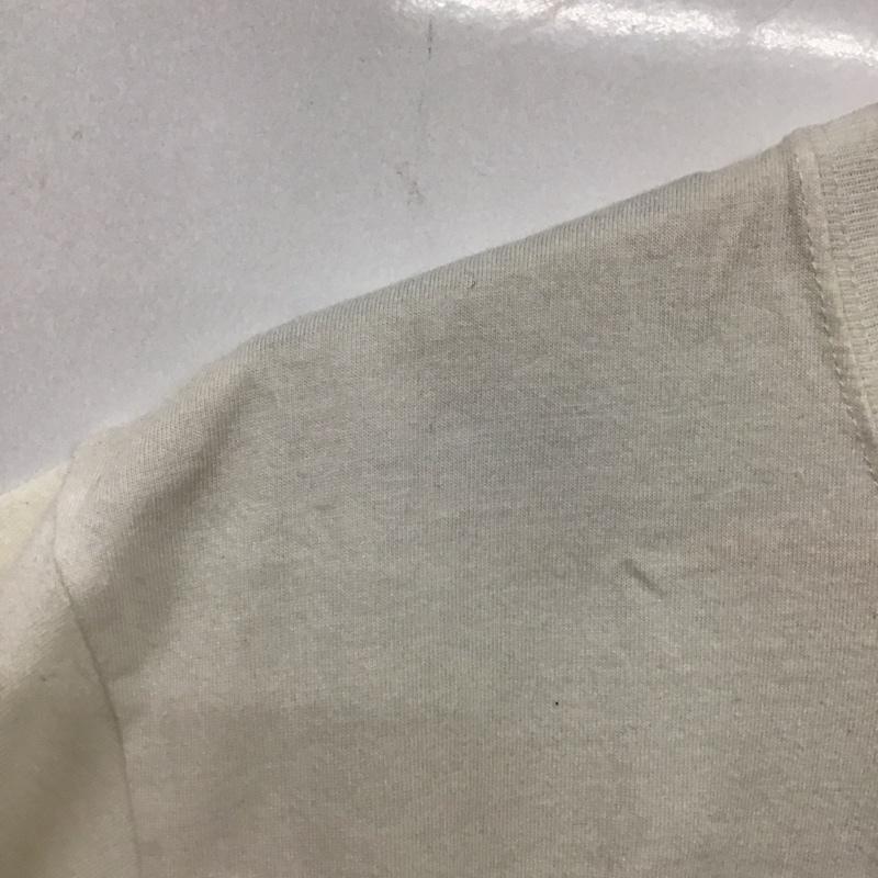 チャレンジャー CHALLENGER Tシャツ 半袖 半袖カットソー プリントTシャツ クルーネックカットソー balabushka L プリント 白 / ホワイト /  メンズ USED 古着 中古 10133364