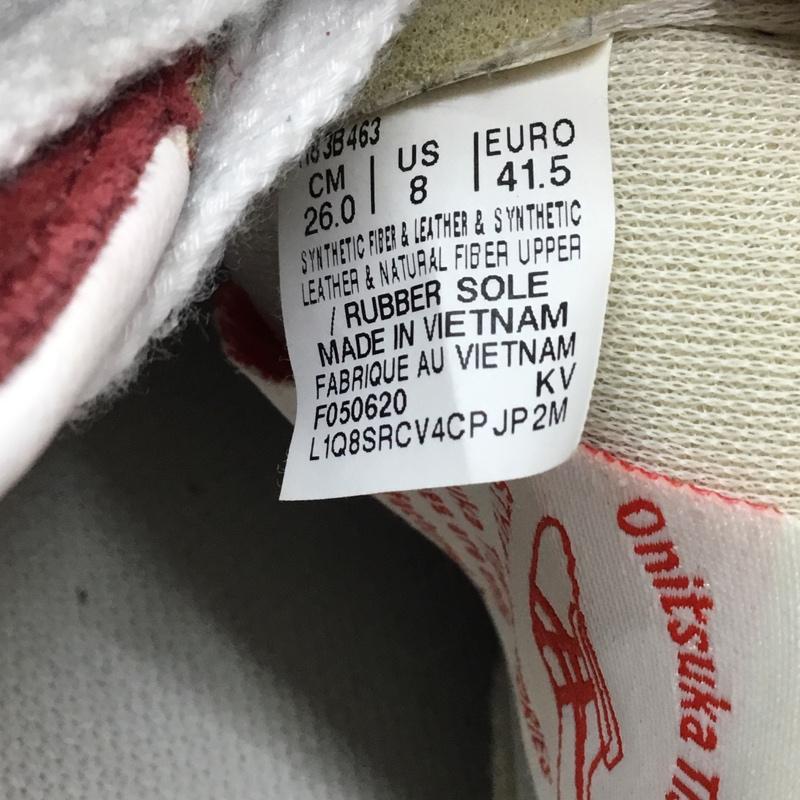 オニツカタイガー ONITSUKA TIGER スニーカー スニーカー F050620 D-TRAINER BORO 26cm 26.0cm ロゴ、文字 マルチカラー / マルチカラー /  メンズ USED 古着 中古 10108846