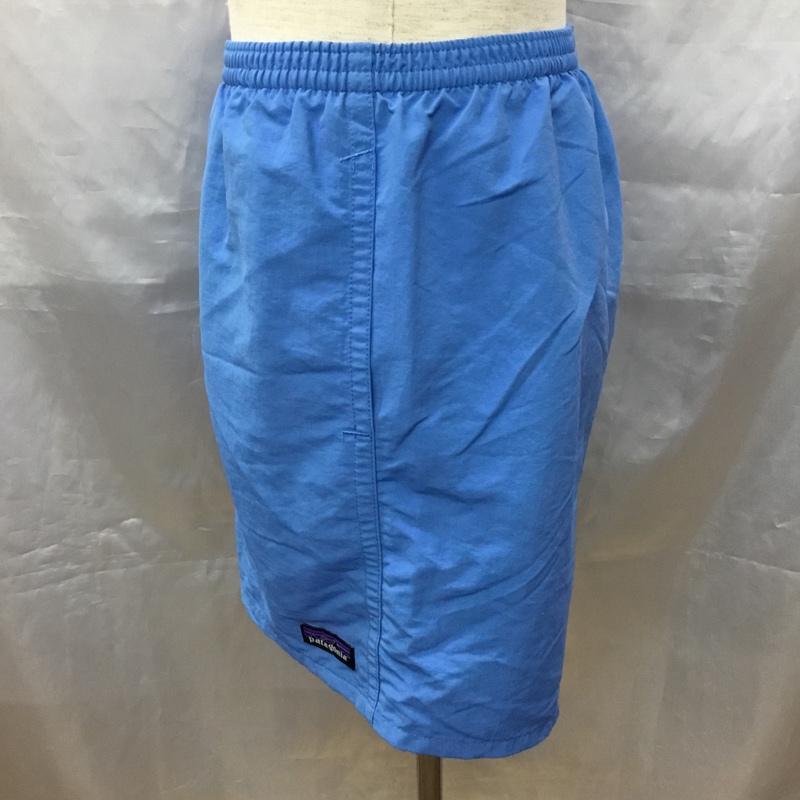 パタゴニア patagonia パンツ ショートパンツ 57021SP19 ショートパンツ ナイロンパンツ S ロゴ、文字 青 / ブルー /  メンズ USED 古着 中古 10117520