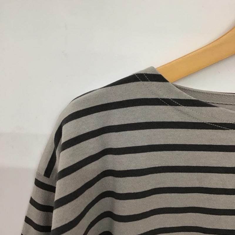 サマンサモスモスブルー Samansa Mos2 blue Tシャツ 長袖 FREE ボーダー柄 マルチカラー / マルチカラー /  レディース USED 古着 中古 10150175