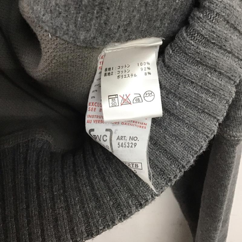 プーマ PUMA パーカー 長袖 長袖パーカー ジップアップパーカー スウェット 96hours neilbarrett M 無地 灰 / グレー /  メンズ USED 古着 中古 10139836