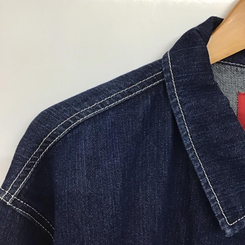 ディッキーズ Dickies ジャケット、上着 ジャケット、ブレザー 2178-0150 カバーオール 3L 無地 インディゴ / インディゴ /  メンズ USED 古着 中古 10142995