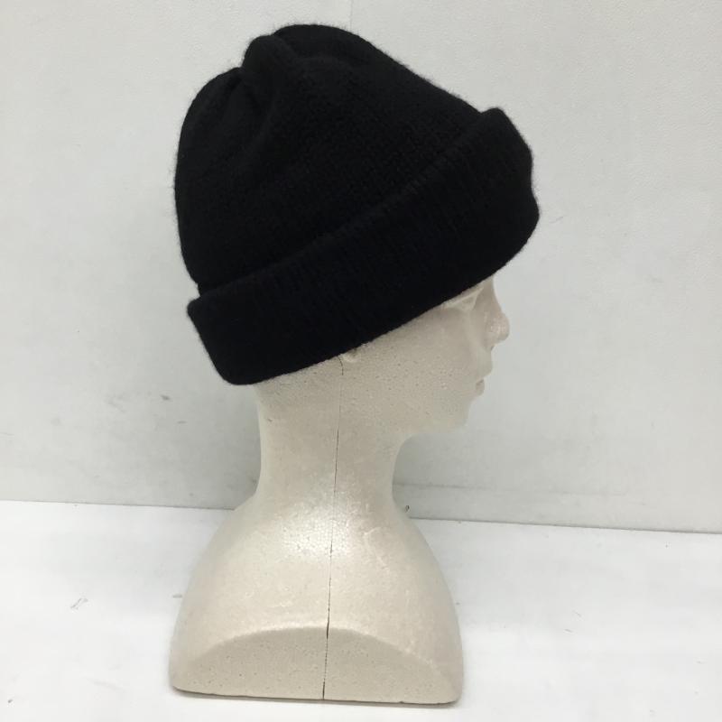 カムズアンドゴーズ COMESANDGOES 帽子 ニット帽 FREE 無地 黒 / ブラック /  メンズ USED 古着 中古 10136221