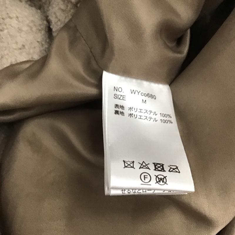 ウィム バイ リドム WYM LIDNM ジャケット、上着 ジャケット、ブレザー wyco680 ボアジャケット ジップアップジャケット M 無地 ベージュ / ベージュ /  メンズ USED 古着 中古 10144735
