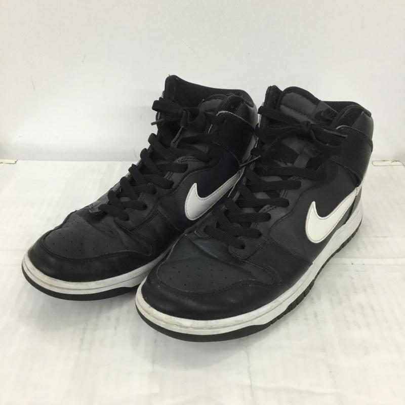 ナイキ NIKE スニーカー スニーカー DJ6189-001 DUNK HI RETRO 28cm 28.0cm ロゴ、文字 黒 / ブラック / X 白 / ホワイト /  メンズ USED 古着 中古 10109883