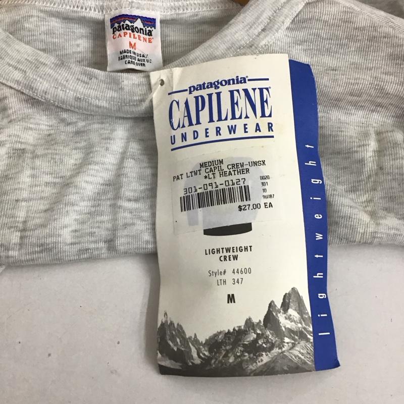 パタゴニア patagonia カットソー 長袖 長袖カットソー 無地カットソー クルーネック 97年 M 無地 灰 / グレー /  メンズ USED 古着 中古 10129031