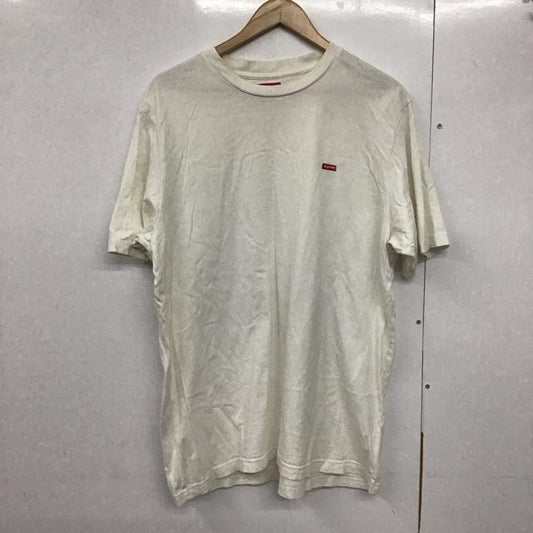 シュプリーム Supreme Tシャツ 半袖 半袖カットソー プリントTシャツ クルーネックカットソー L ロゴ、文字 白 / ホワイト /  メンズ USED 古着 中古 10141371