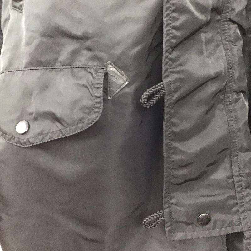 アルファインダストリー Alpha Industries ジャケット、上着 ジャンパー、ブルゾン ジップアップジャケット ナイロンジャケット アウター L 無地 黒 / ブラック /  メンズ USED 古着 中古 10141528