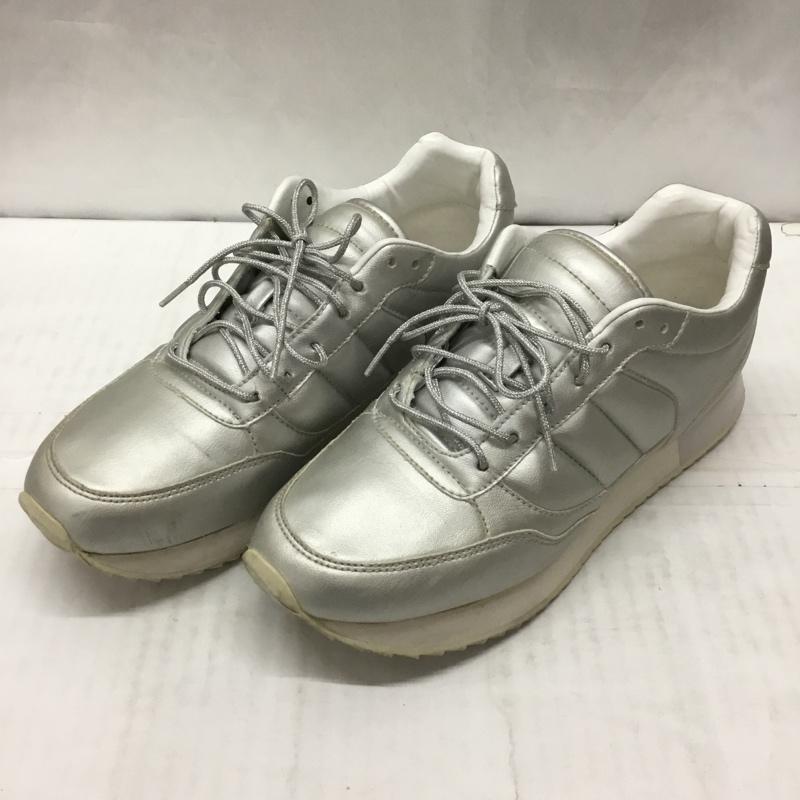 ザラ ZARA スニーカー スニーカー EU38 無地 銀 / シルバー /  レディース USED 古着 中古 10115049