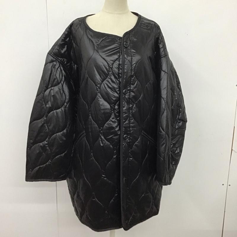 フリークスストア FREAK S STORE コート コート一般 f20-ltk-05 キルティングコート FREE 無地 黒 / ブラック /  レディース USED 古着 中古 10124017
