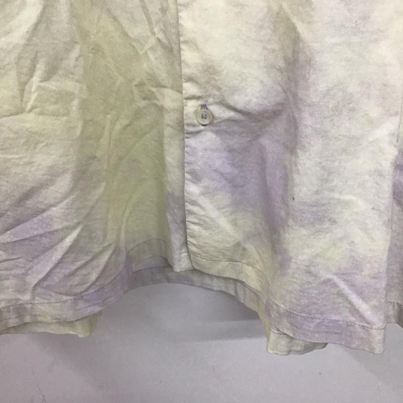 ザラ ZARA シャツ、ブラウス 半袖 半袖シャツ プリントシャツ 刺繍シャツ XL ロゴ、文字 マルチカラー / マルチカラー /  メンズ USED 古着 中古 10142612