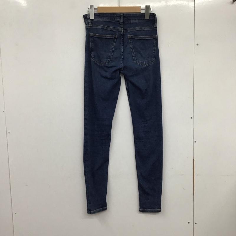 ザラ ZARA パンツ デニム、ジーンズ 6840 293 400 スキニー 36 無地 青 / ブルー /  レディース USED 古着 中古 10133746