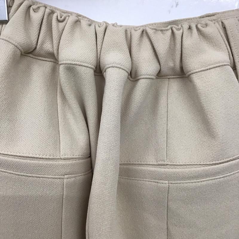 ビームス BEAMS パンツ ワークパンツ、ペインターパンツ ワークパンツ ワイドパンツ カジュアルパンツ ストレッチパンツ S 無地 ベージュ / ベージュ /  レディース USED 古着 中古 10128953