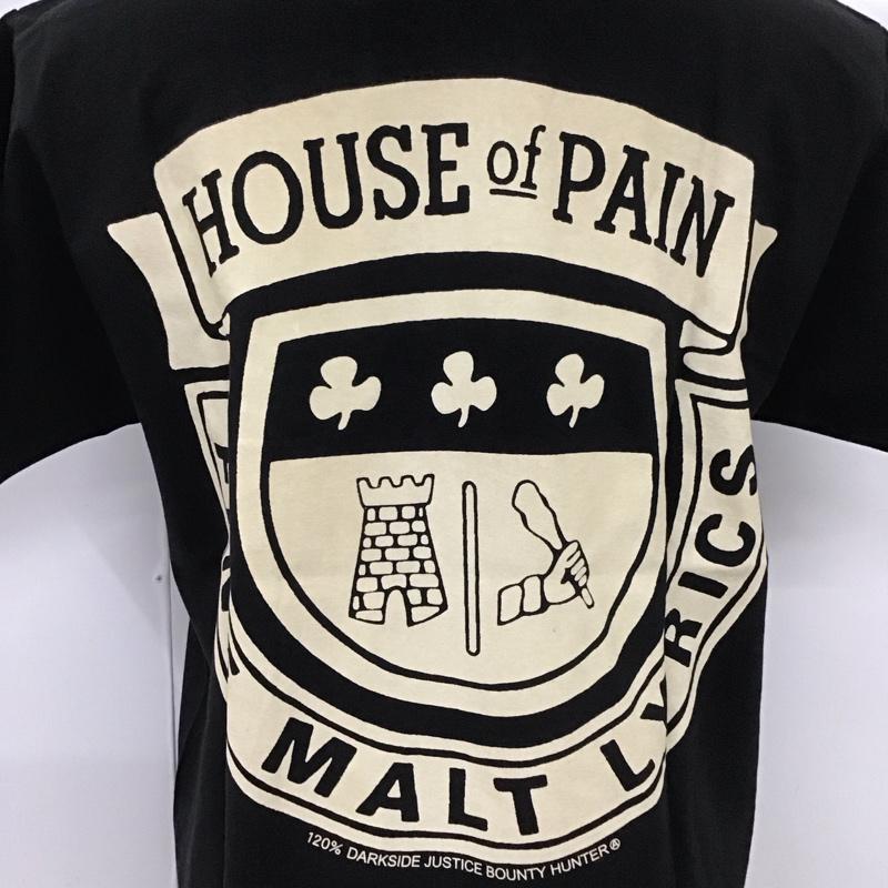 バウンティーハンター BOUNTY HUNTER Tシャツ 半袖 半袖カットソー プリントTシャツ クルーネックカットソー M ロゴ、文字 黒 / ブラック /  メンズ USED 古着 中古 10111958