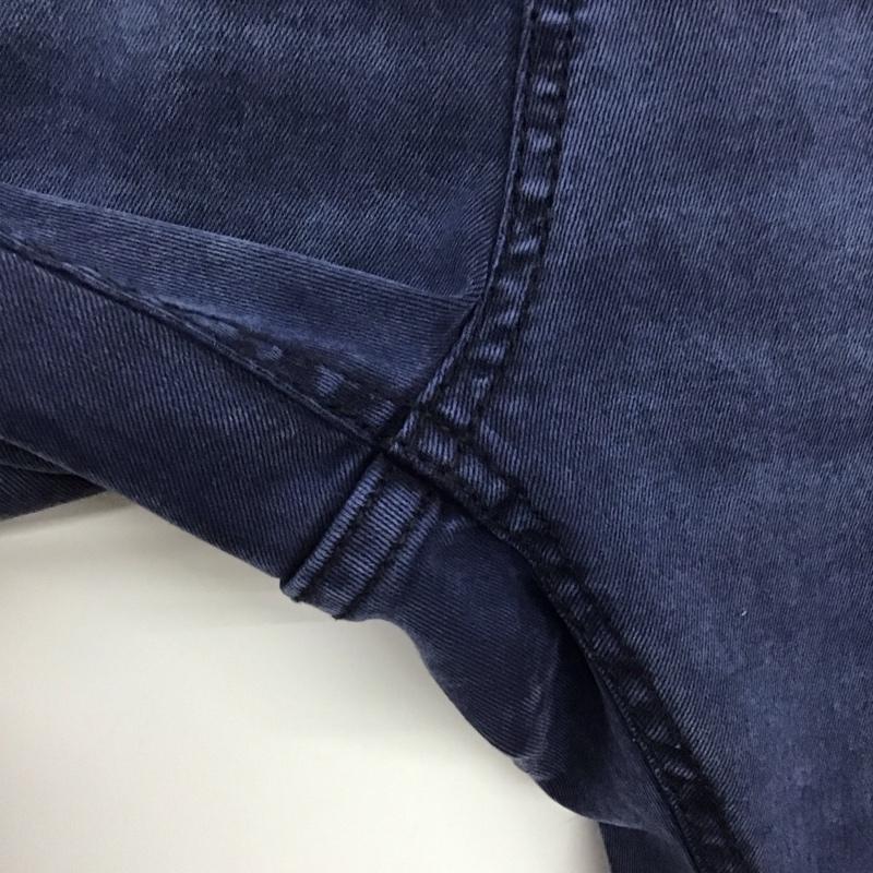 ザラメン ZARA MAN パンツ デニム、ジーンズ デニムパンツ スリムパンツ カジュアルパンツ ストレッチパンツ 38 無地 紺 / ネイビー /  メンズ USED 古着 中古 10143693