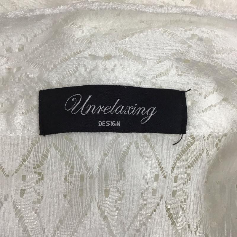 アンリラクシング unrelaxing シャツ、ブラウス 半袖 FREE 無地 白 / ホワイト /  メンズ USED 古着 中古 10128339