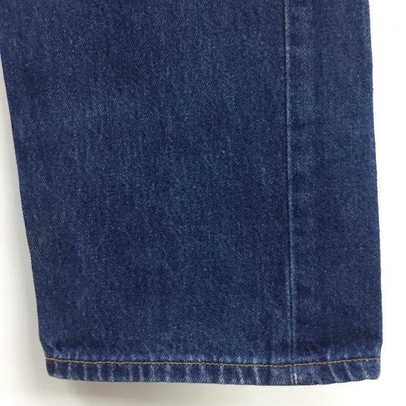 リーバイストラウスアンドコー Levi Strauss & co. パンツ デニム、ジーンズ デニムパンツ ストレートパンツ ワイドパンツ カジュアルパンツ 33インチ 無地 インディゴ / インディゴ /  メンズ USED 古着 中古 10115640