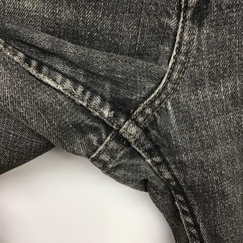 リーバイス Levi s パンツ デニム、ジーンズ 533 W36 L32 36インチ 無地 黒 / ブラック /  メンズ USED 古着 中古 10114336